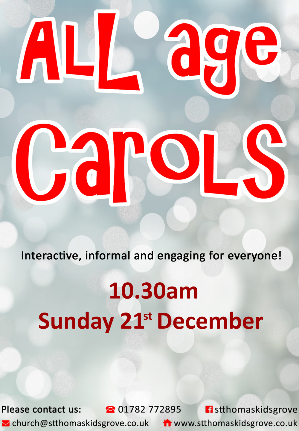 All Age Carols 2025 -